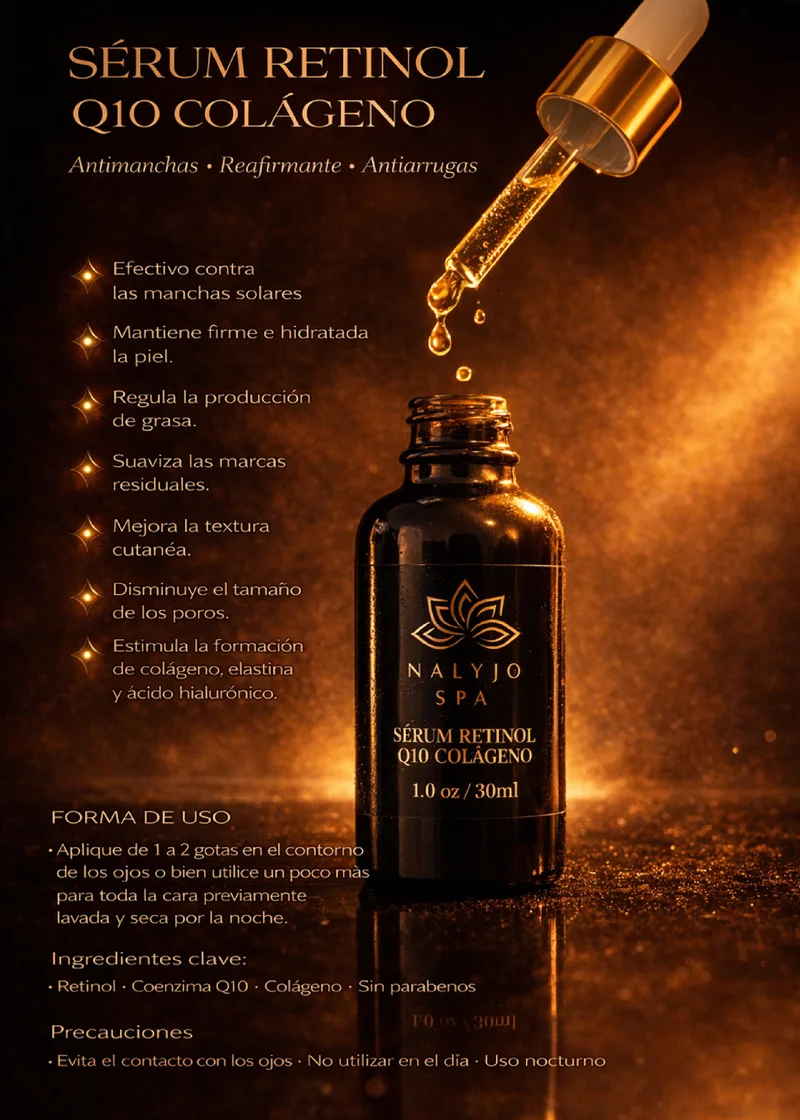 Sérum Retinol Q10 Colágeno