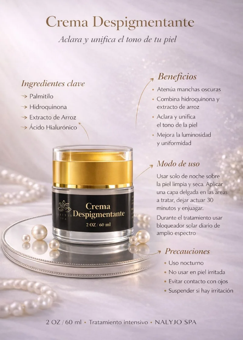 Crema Despigmentante